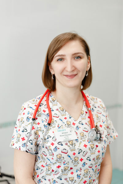 Врач-педиатр, гастроэнтеролог Яровая Юлия Юрьевна